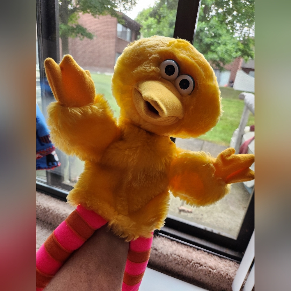 Big Bird puppet